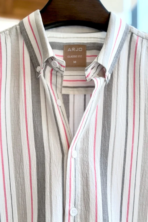 Brown Sugar with White Stripes Shirt