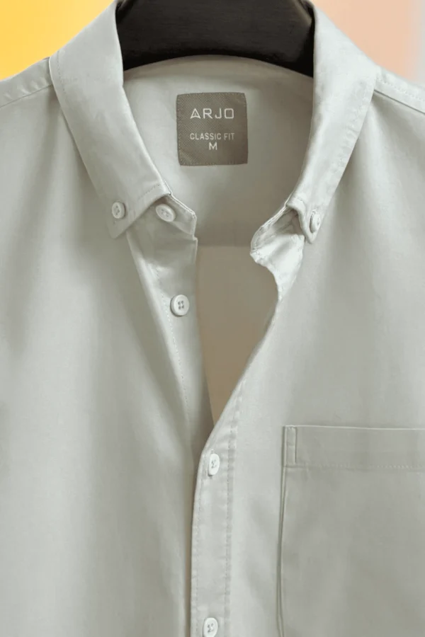 Sky Blue with White & Cobalt Blue Stripes Shirt